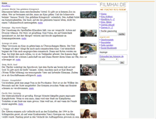 Tablet Screenshot of filmhai.de